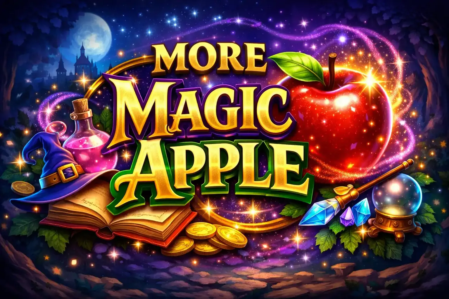 Əlavə bonus xüsusiyyətli Magic Apple versiyası